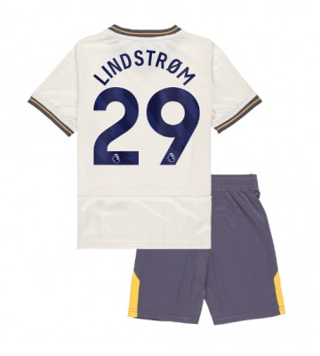 Everton Jesper Lindstrom #29 Tercera Equipación Niños 2024-25 Manga Corta (+ Pantalones cortos)